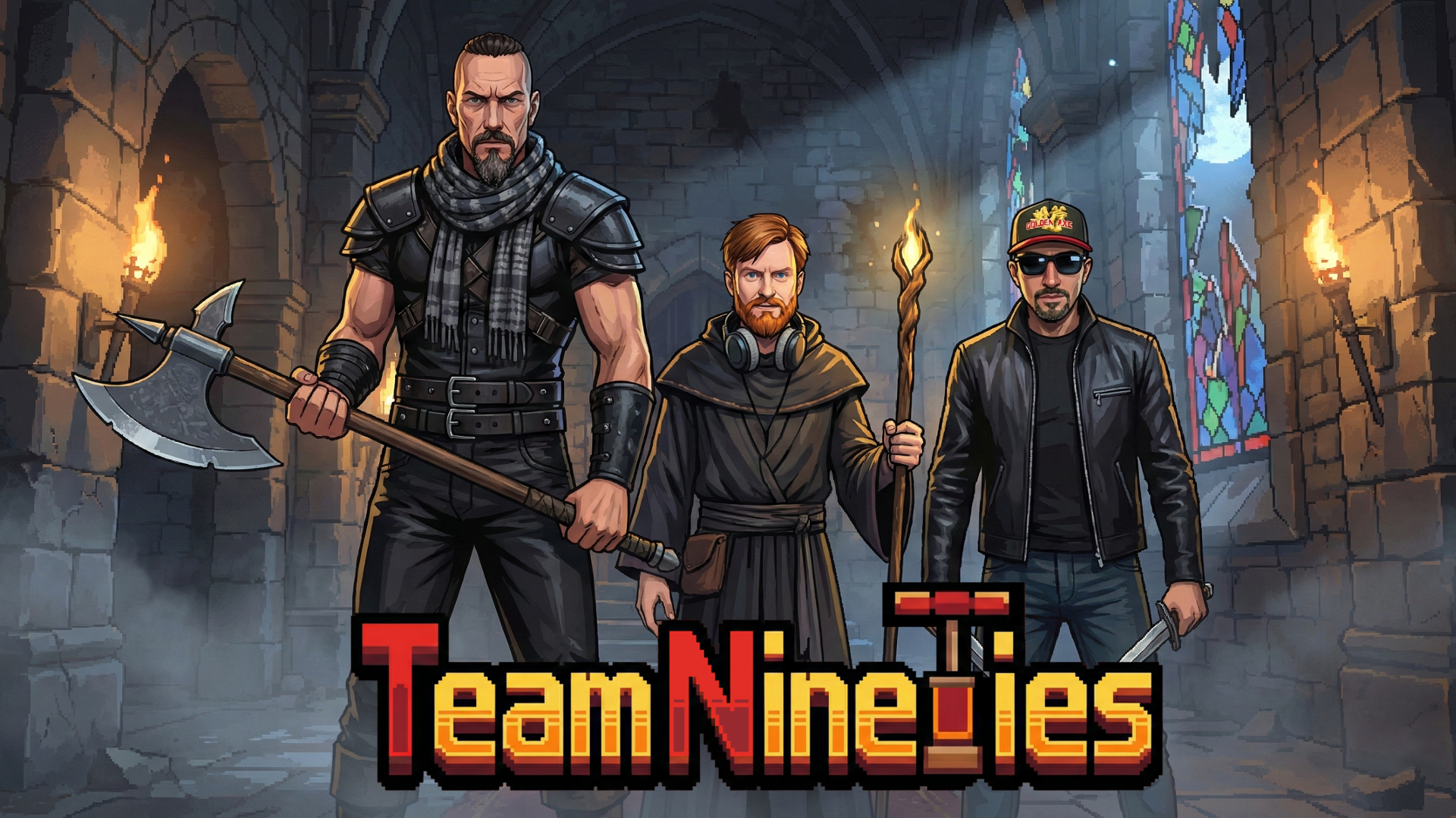 La Team NineTies : Ken, Dodo et Ricky